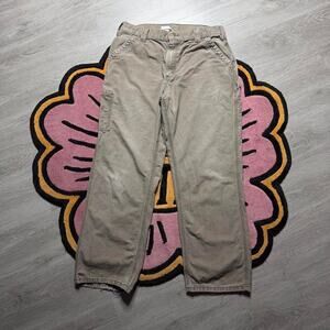 Carhartt Original Dungaree Fit Carpenter Work Pants Size 35x32 934x30) Brown